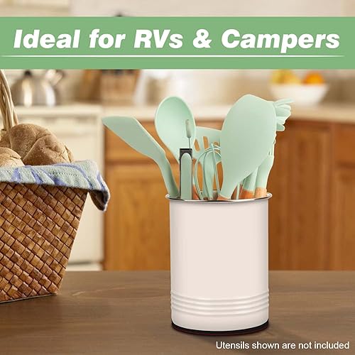 Miniatura 3 de Soporte magnético para utensilios de autocaravana, organizador de cubiertos portátil para campistas y caravanas con imán adhesivo