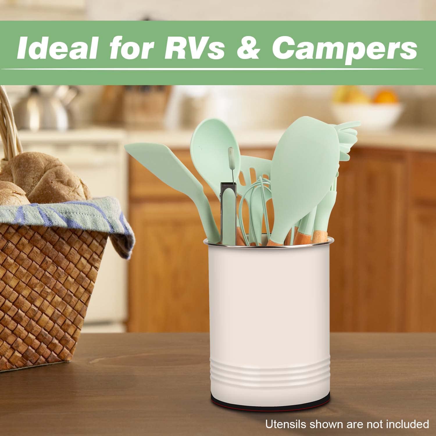 Snapklik.com : Safoner Magnetic RV Utensil Holder - Portable Cutlery ...