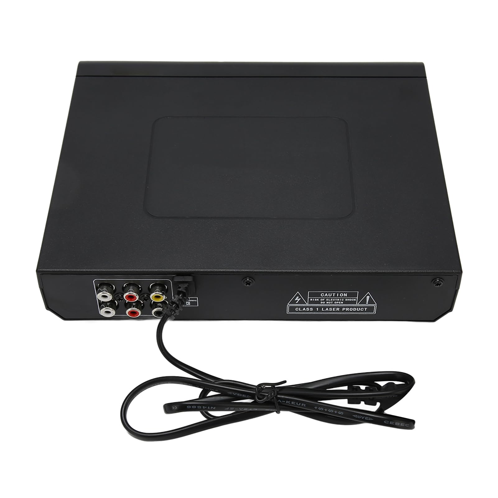 POENVFPO Odtwarzacz Mini HD DVD, Mały Kompaktowy Odtwarzacz DVD HD, Wbudowany Interfejs USB 2.0 PAL NTSC dla Smart TV (wtyczka UE)