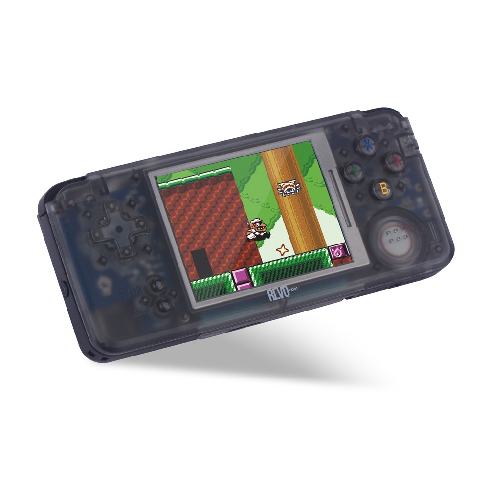 Nintendo Switch k101 plus Amazon.com: Crystal Black Revo K101 Plus Emulator Game Handheld