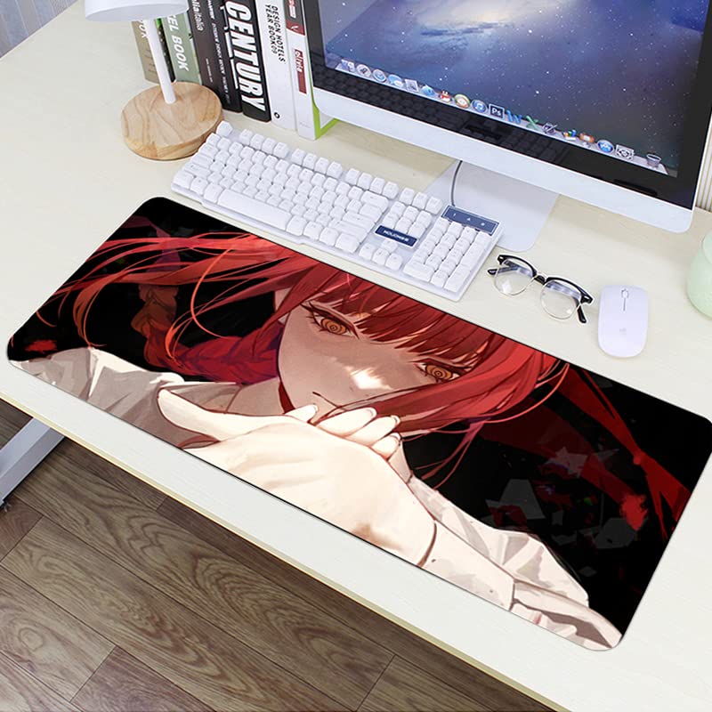 チェンソーマン レゼ　マキマ　マウスパッド HD チェンソーマン XXL マウスパッド アニメ レゼ ゲーマー マキマ