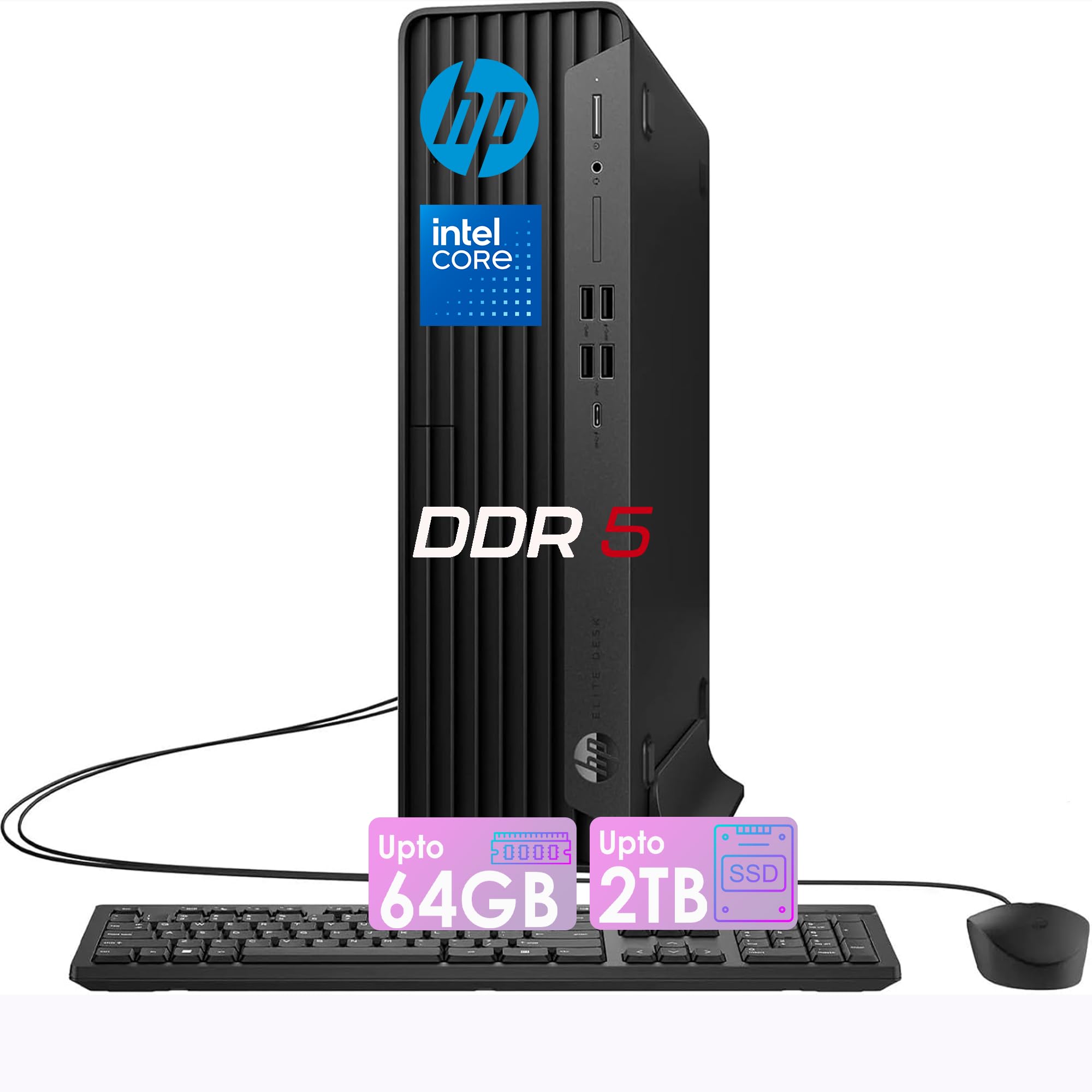 Amazon.com: HP EliteDesk 805 G9 Small Form Factor Desktop • 8GB