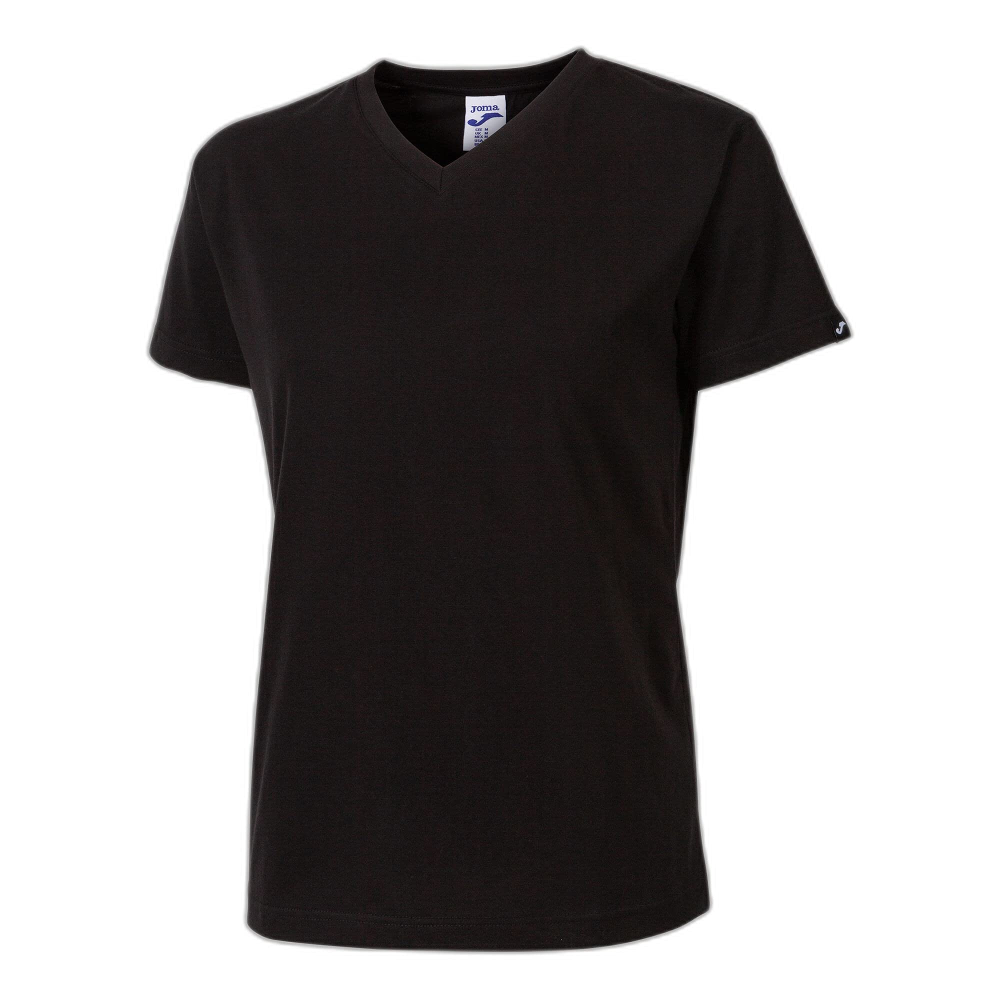 Joma Unisex Camiseta Manga Corta Desert Undershirt, Black/White, L EU
