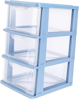 FOMIYES 1pc Box Shelf Storage Box Sundries Container Office Storage Case Sundries Drawer Transparent Stationery Container Drawer Storage Cabinet Sundries Organizer Desktop Storage Case