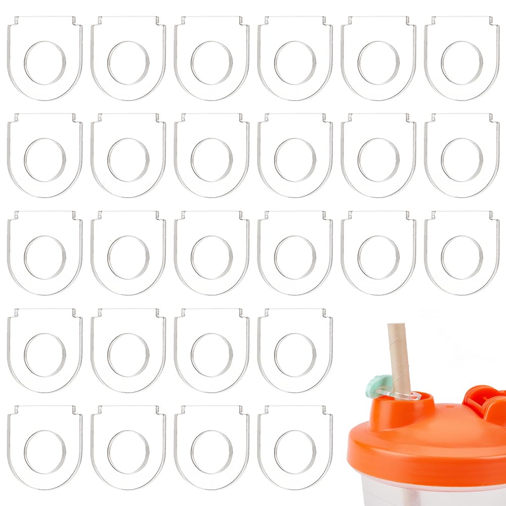 Porte-breloques en acrylique transparent BENECREAT pour gobelet - 6