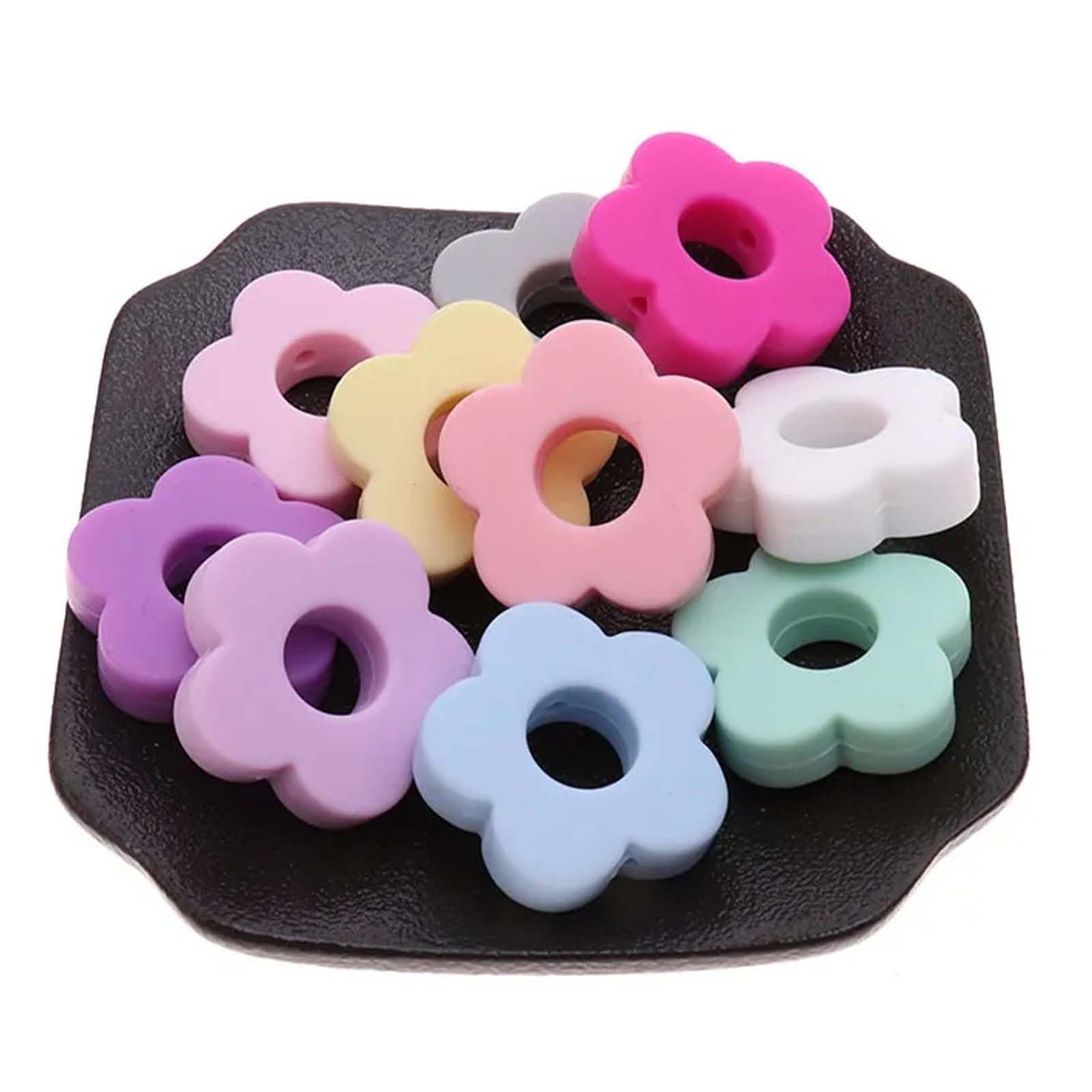 HURRISE Moules En Silicone Pour Mini Fleurs En Résine 5 Pièces Mini
