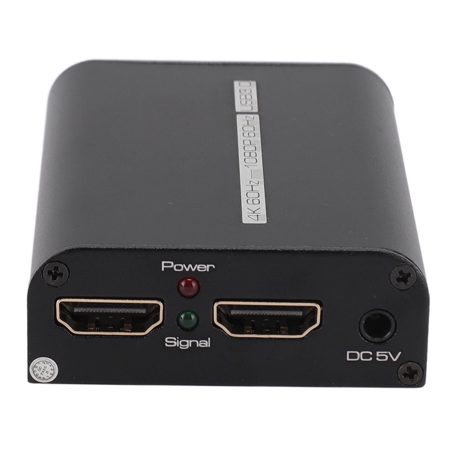 Tarjeta de Captura de Video de Sonido USB 3.0 4K HD Multimedia Interface Loop out Recorder de Captura de Video para Camera PC