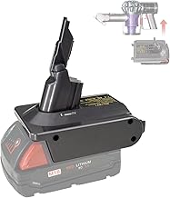 JANRI MIL18V8 Battery Adapter, Converter for Milwaukee M18 18V Lithium Battery to for Dyson V8 Battery, Work for Dyson V8 Series V8 Absolute Animal Vacuum Cleaners Fluffy Motorhead