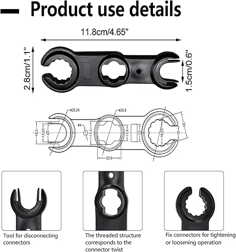 Miniatura 9 de Slocable Herramientas de prensado solares para cables fotovoltaicos de panel solar 141210AWG (2.546mm