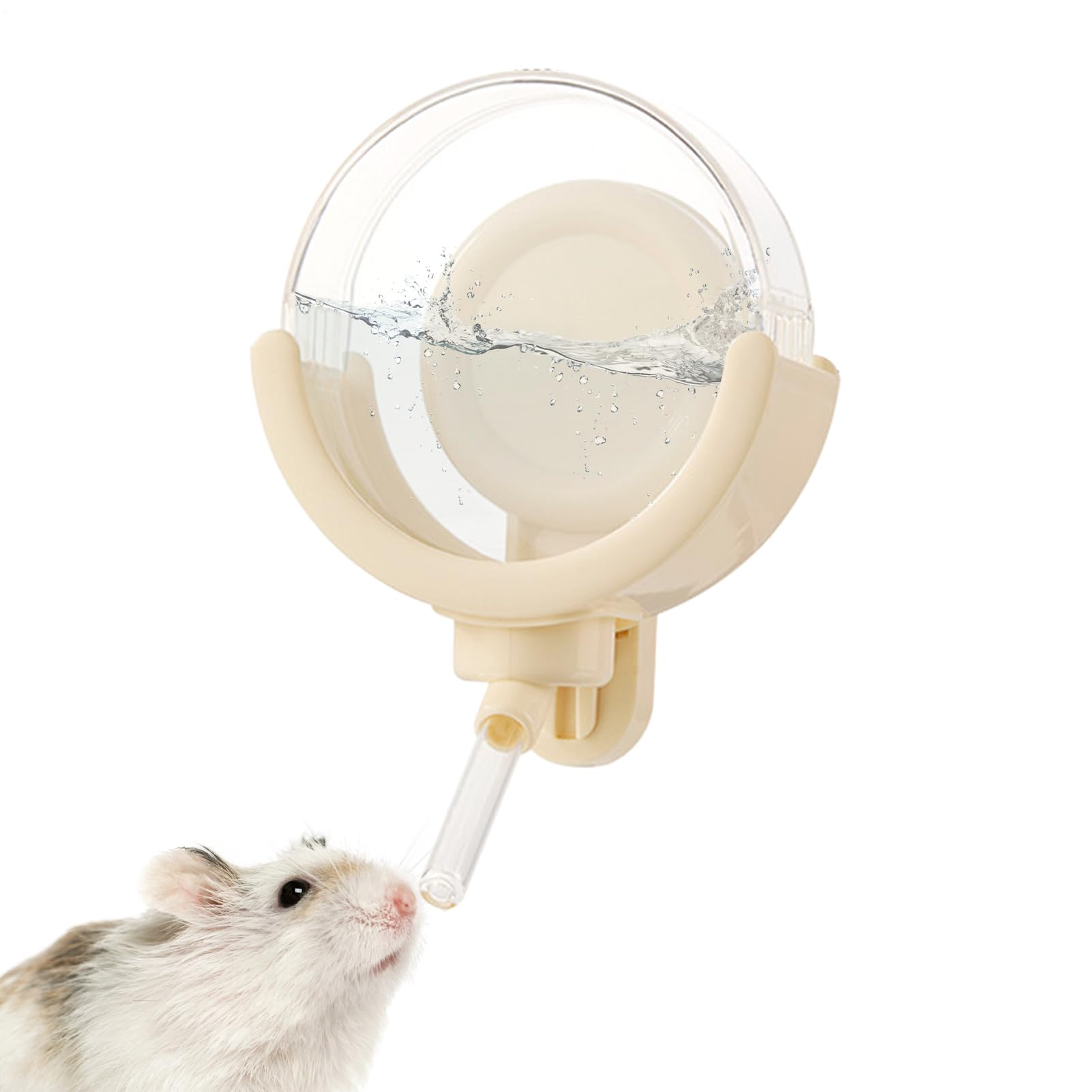 Dispensador de jaula magnético antigoteo para jerbos y pequeños animales