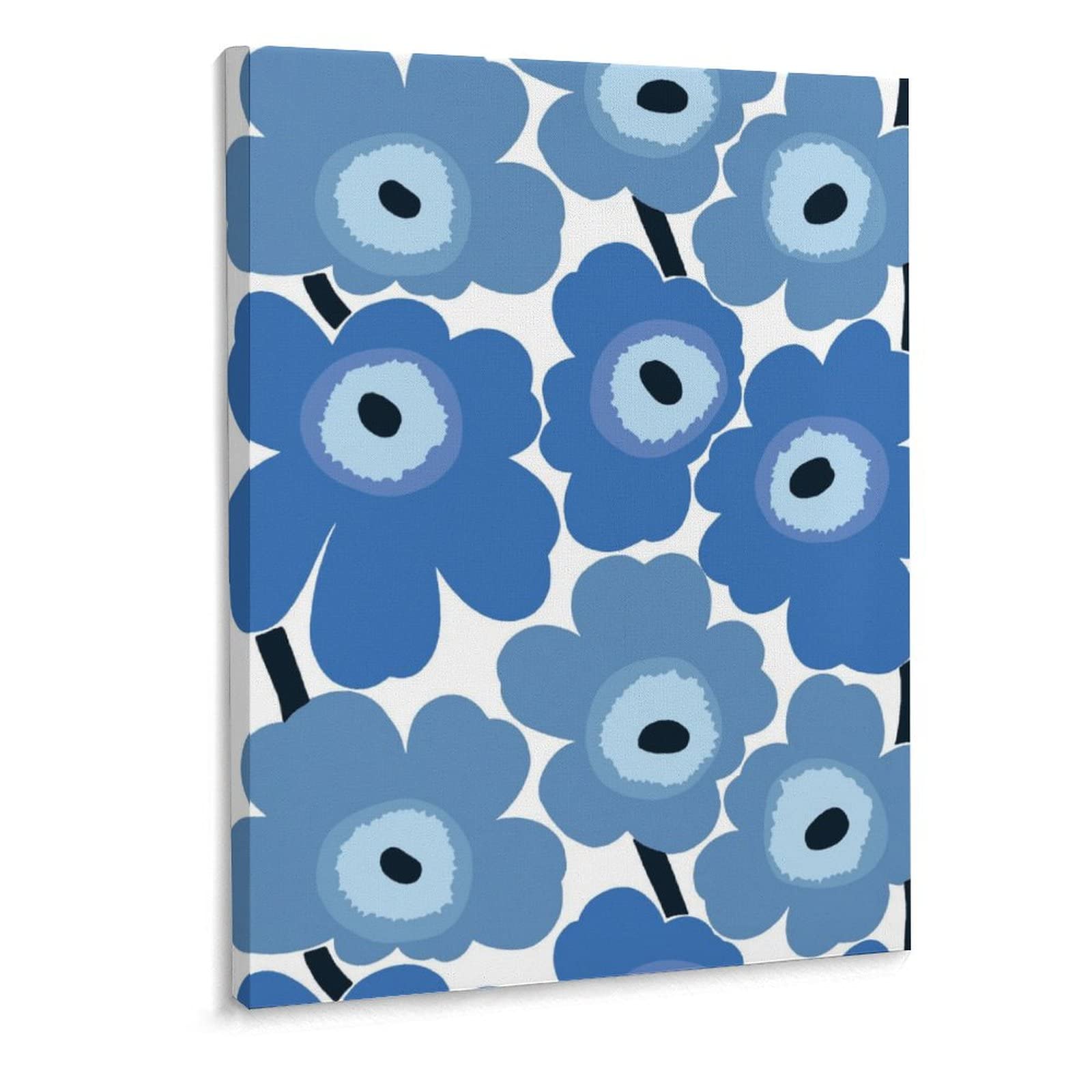 Amazon.co.jp: Marimekko Art Panel, Floral, Blue, Decorative