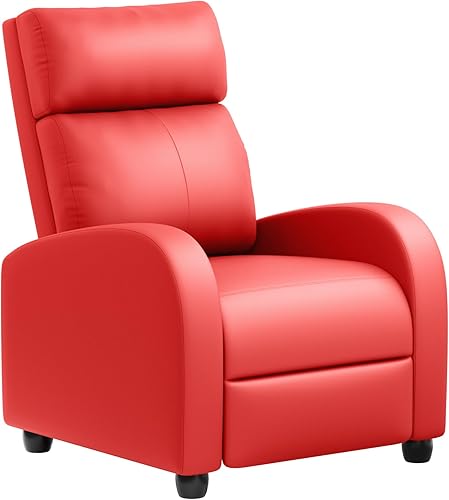 JUMMICO Silla reclinable ajustable para cine en casa, sofá reclinable individual con cojín de asiento grueso y respaldo, sillón reclinable moderno disponible en Yaxa Costa Rica