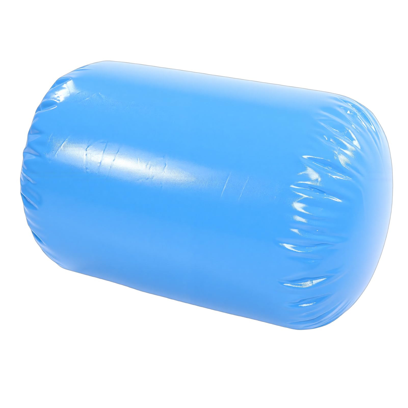 Qqmora Wałek Powietrzny Nadmuchiwany Wałek Gimnastyczny Trwały Sprzęt do Treningu Gimnastycznego 0,6 X 0,8 M PVC