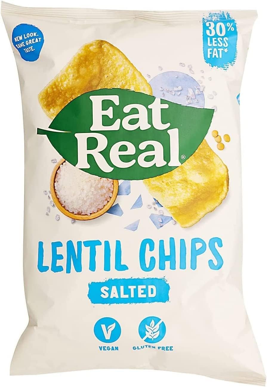 Lentil Sea Salt Chips, 113g