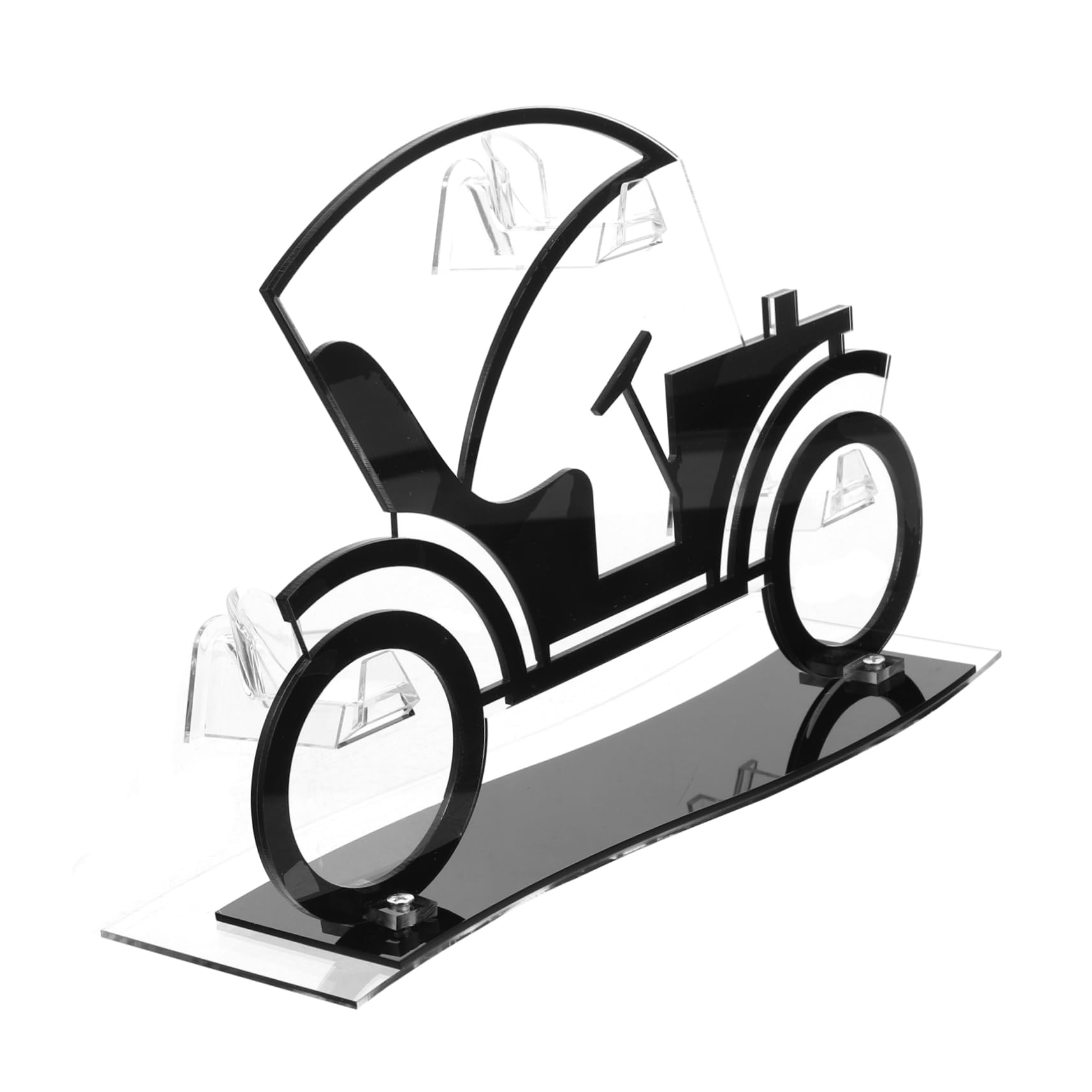 Yardenfun Glasses Frame Storage Box Storage Rack Irregular Showcase Acrylic