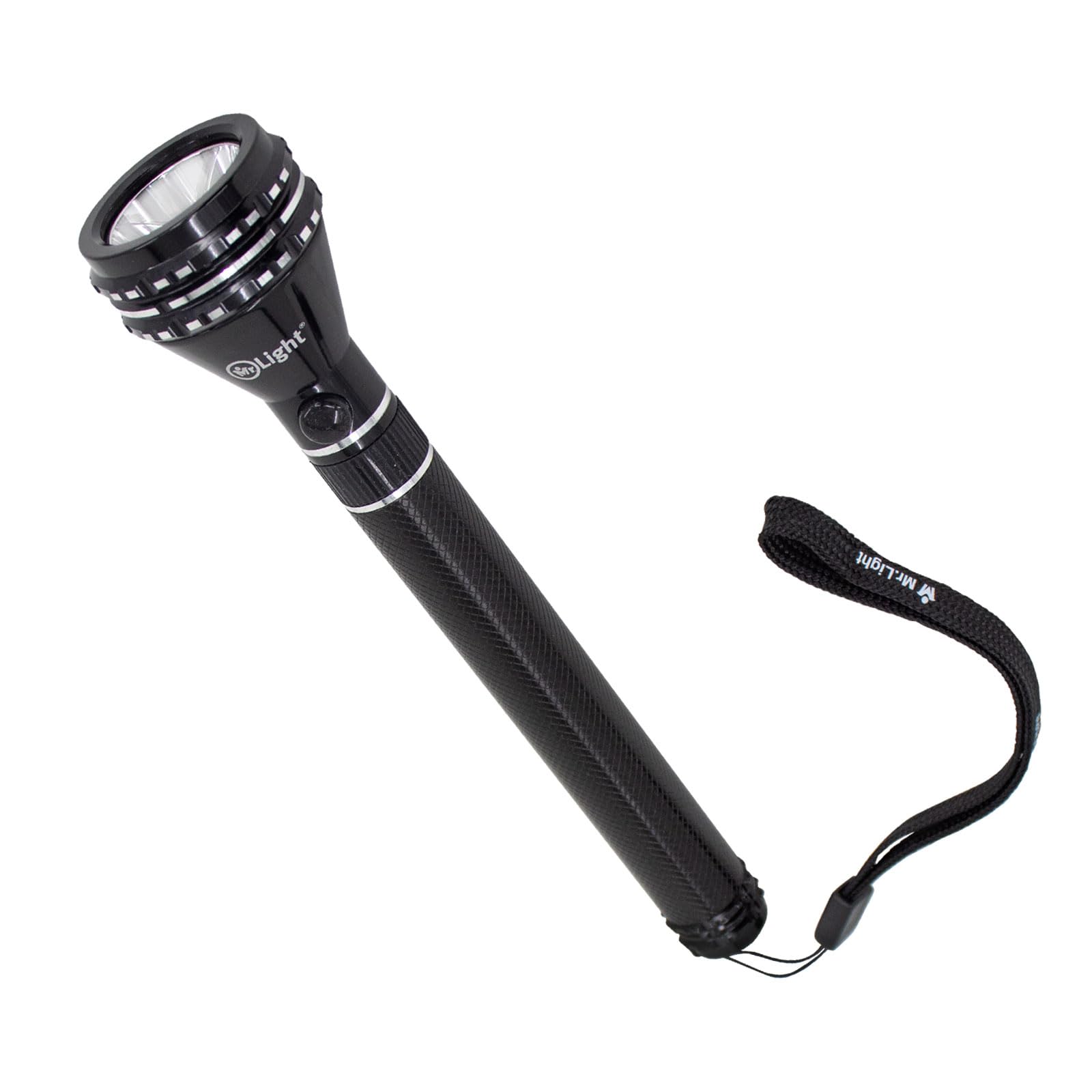 Mr. Light Rechargeable LED Flash Light, Emergency Torch For Outdoor, 500 Meter Coverage with 2.5 Hours Working Time, Unbreakable Lens, Waterproof Corrosion Resistanat - MR2600B