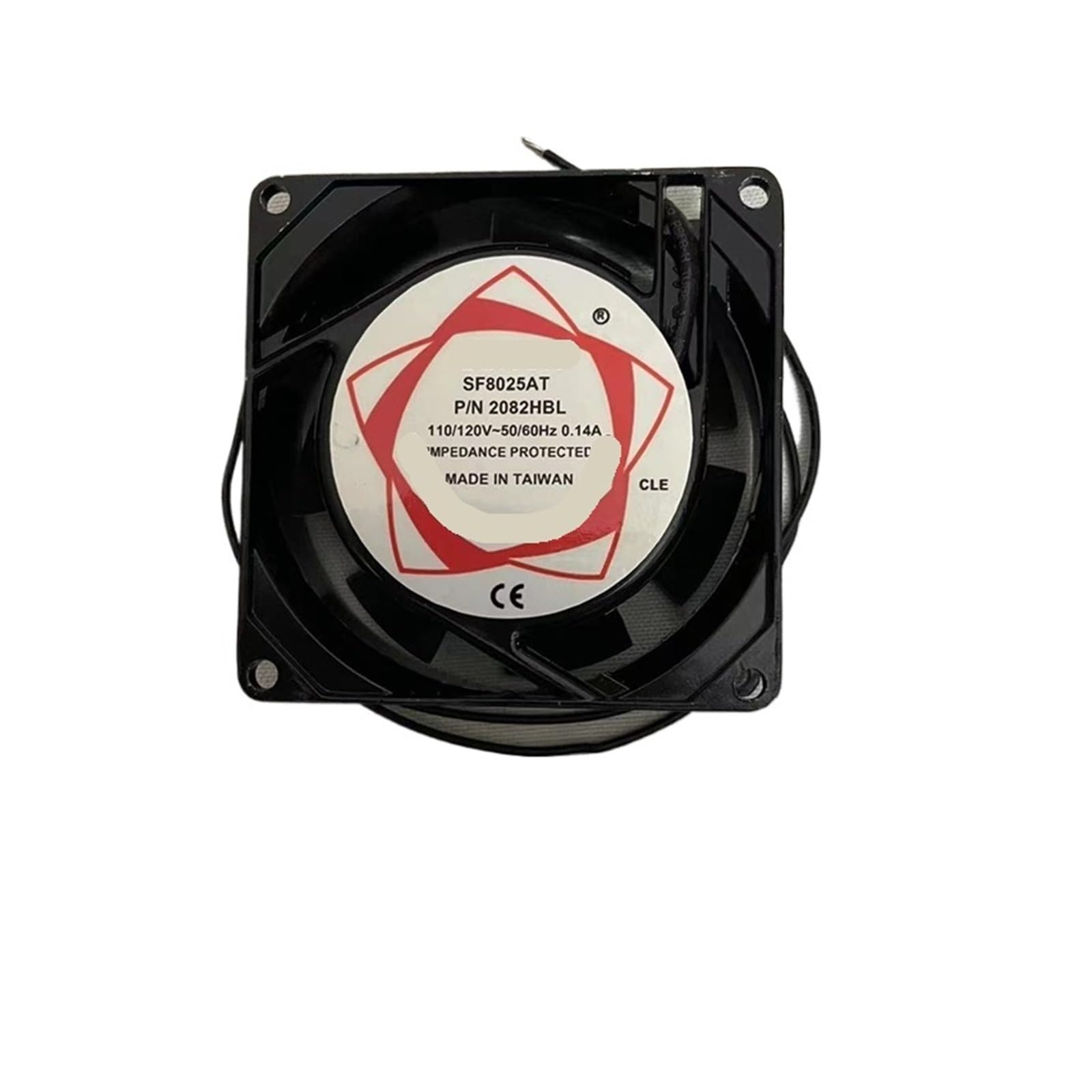 Ventilateur de refroidissement SF8025AT 110-120V à 2 fils pour boîtier