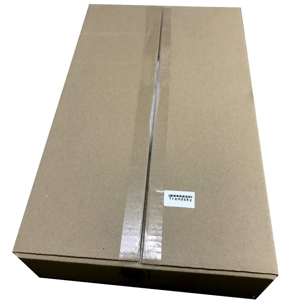 500 x DKT Tragetaschen Tüten 38+45x40cm weiß Plastiktüten wiederverwendbar