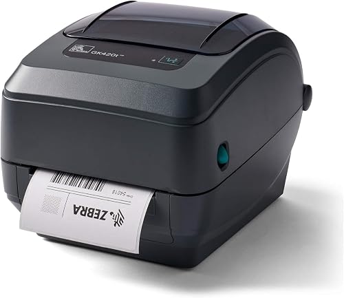 GK420t Imprimante de bureau à transfert thermique pour éti Zebra