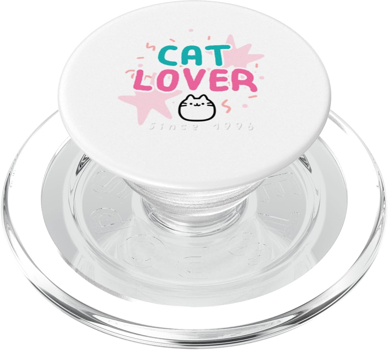 Cat Lover Since 1996 PopSockets PopWallet for MagSafe