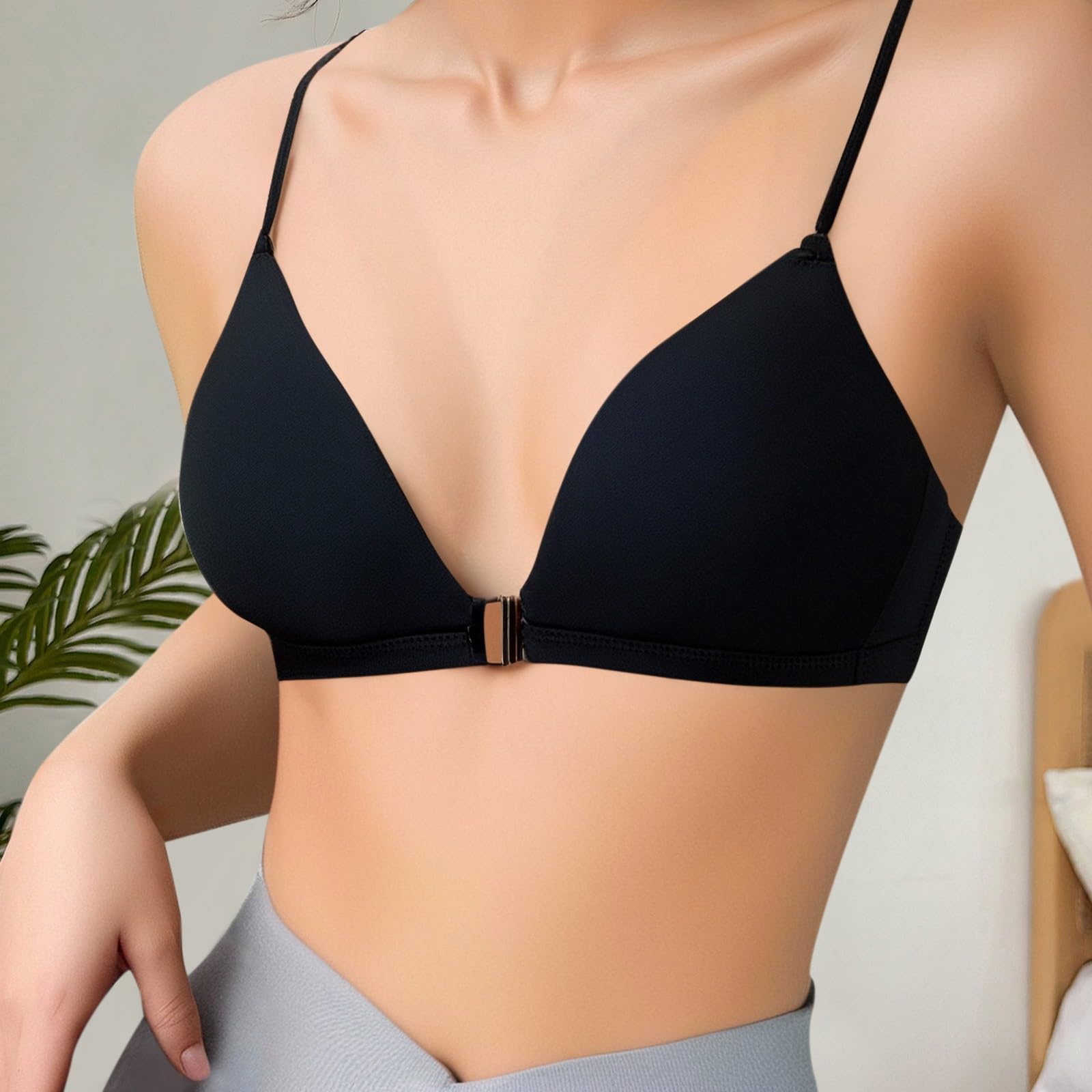 Sujetadores Mujer Push Up Acolchado Sin Espalda Reino Unido Pechos Grandes Tirantes Deportivos Sujetador Sin Aros Sin Costuras Tallas Grandes Mayor Comodidad Minimizador Push-Up Espalda Baja