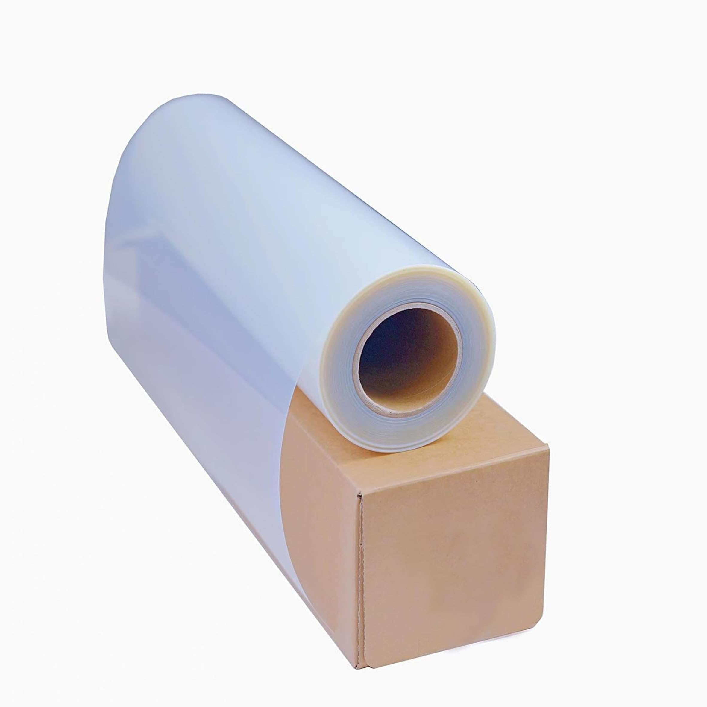 24" x 100' Waterproof Inkjet Transparency Film Silk Screen Printing Film Roll, 5 Mil Milky Transparency Film Roll with 2 inch Core for Screen Printers