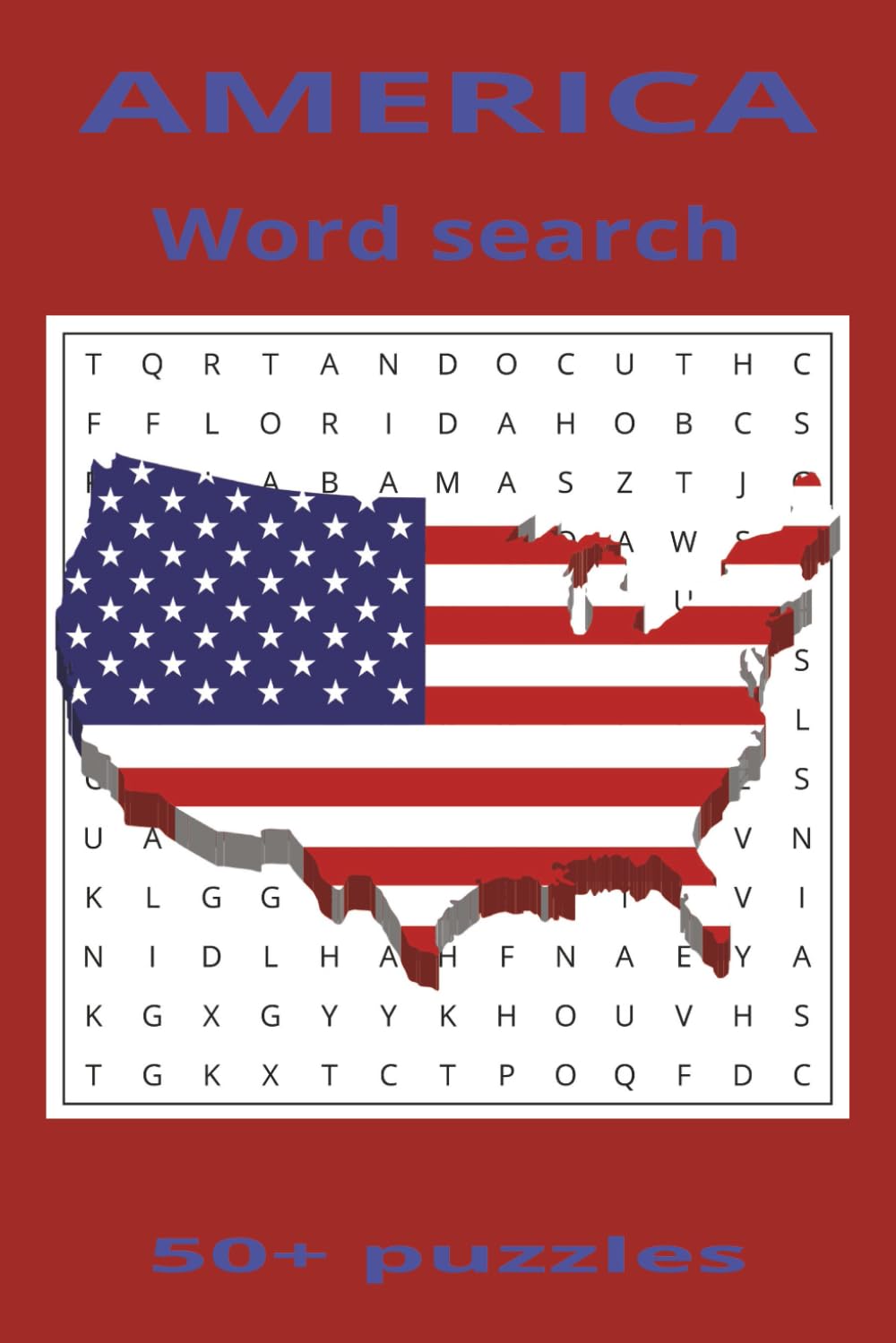 America Word Search Book: Word Searches with Easy to Read Print about American States, Cities, Capitals and more ( 6x9 inches, 110 pages) 50+ puzzles