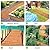 Tatuo 1 Pack 8 FT Wooden Garden Pathway Roll Out Straight Walkway Outdoor Path Wood Flooring Boardwalk Pavers for Garden Backyard Patio Beach Outdoor Wedding Party, 8' L x 17" W
