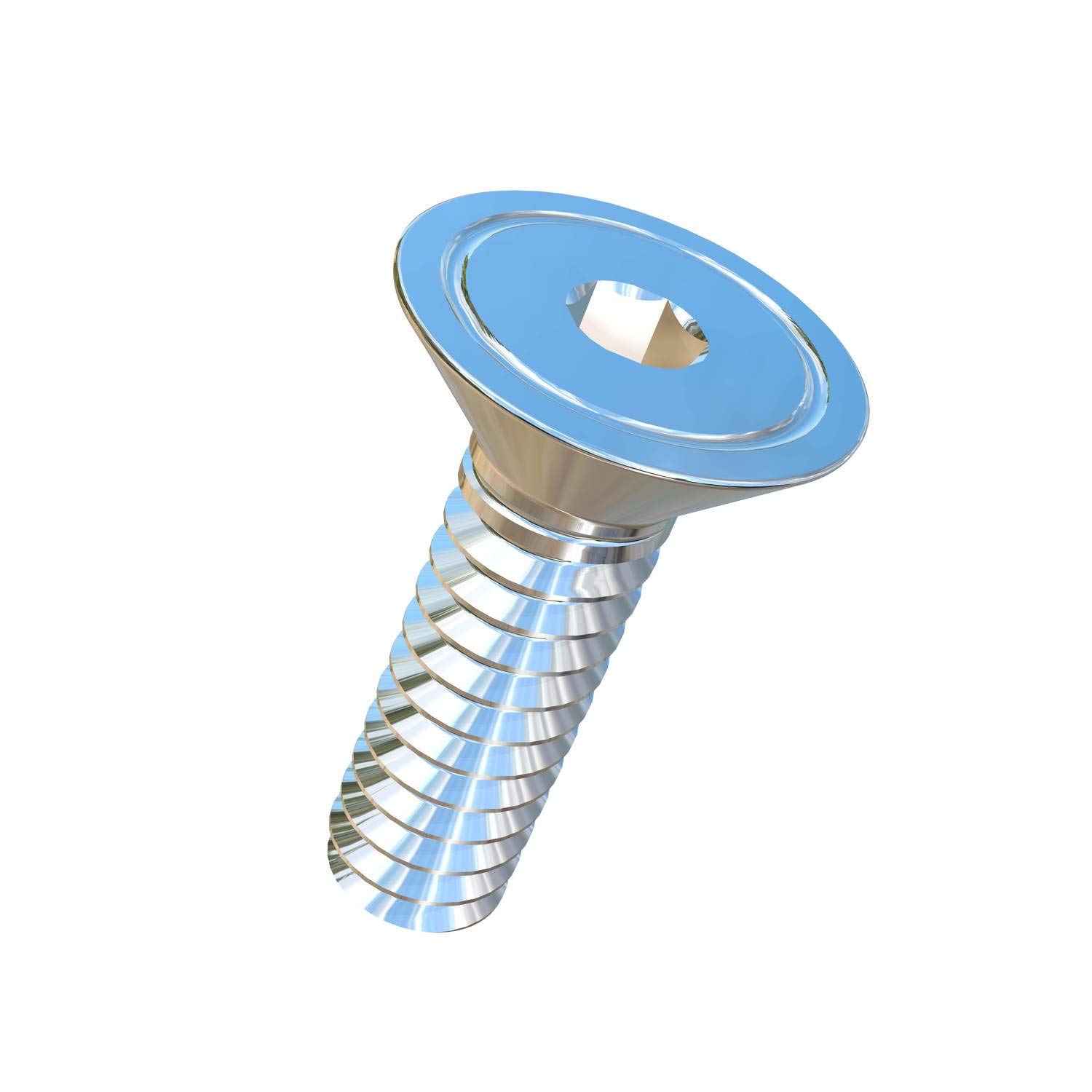 Allied Titanium 0003790, (Pack of 10) #6-32 X 1/2 UNC Flat Head Socket Drive Titanium Machine Screw, Grade 5 (Ti-6Al-4V)