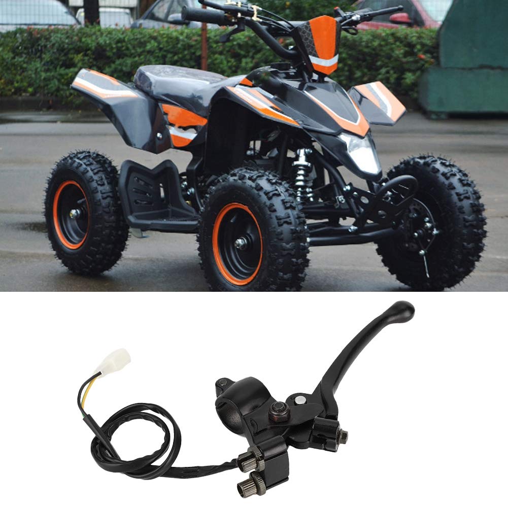 Paire Leviers De Frein Papillon 22 Mm – Aluminium & Plastique – Pour Mini Moto, Pit Bike, Quad, ATV