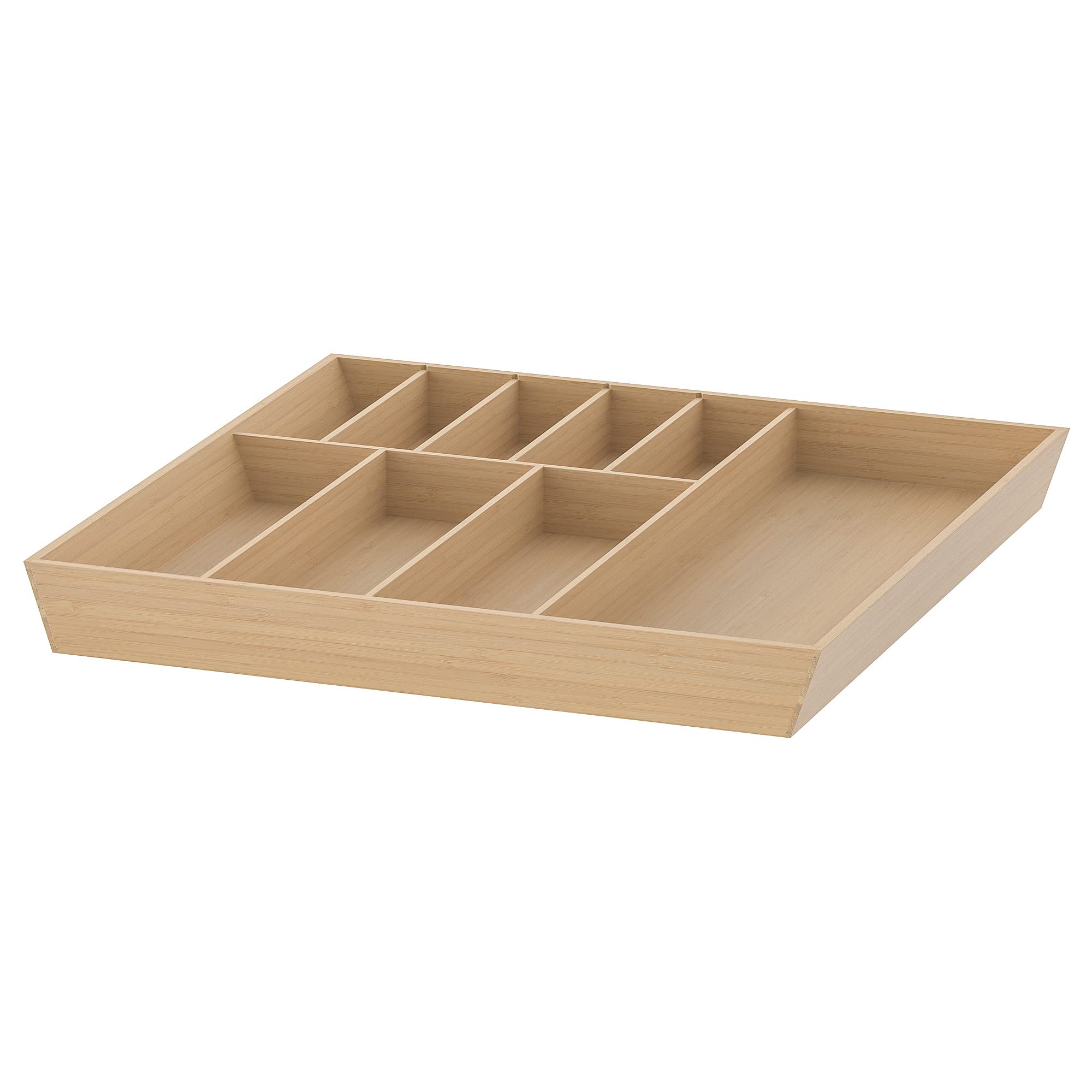 Range-couverts en bambou clair UPPDATERA 52x50 cm pour tiroir de cuisine