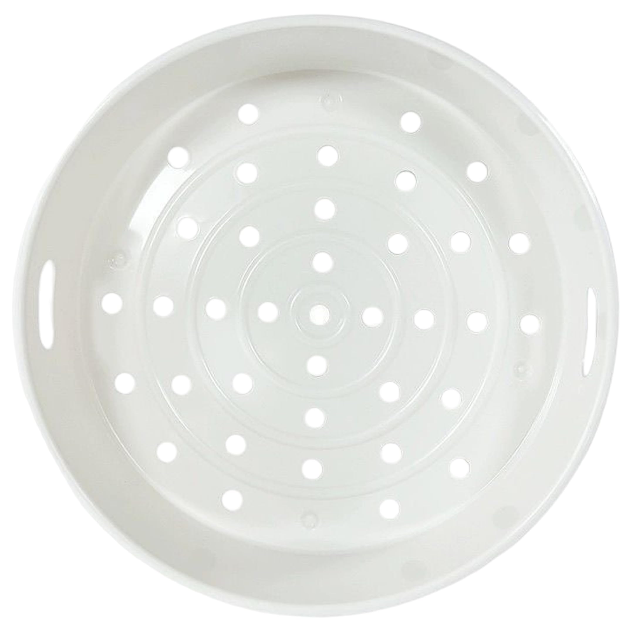 Vistnale Steam Basket, Food-Grade Plastic Steaming Rack with Draining Holes & Handle for 3l Rice Cookers Steam Tray for Pots, S