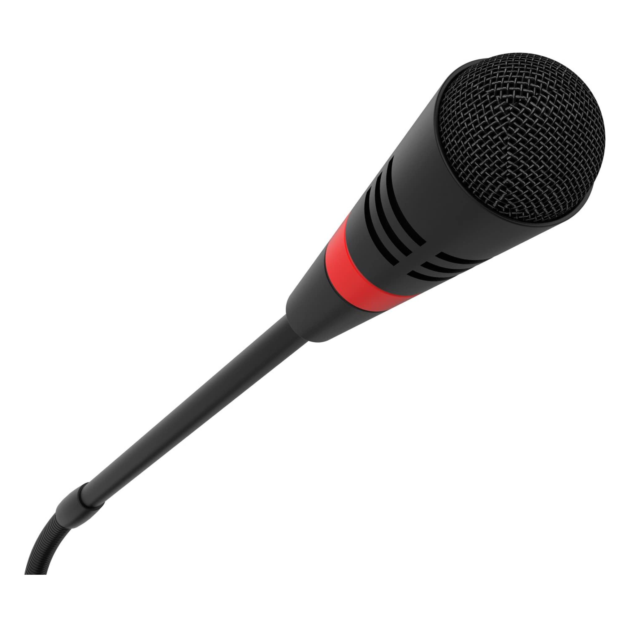 Audibax BMG20 - Microphone de Conférence - Microphone à Condensateur Cardioïde - Distance de Réception du Son 50 cm - Comprend Le Microphone, Le Câble et la Bonnette - Bouton on/Off - Connexion XLR