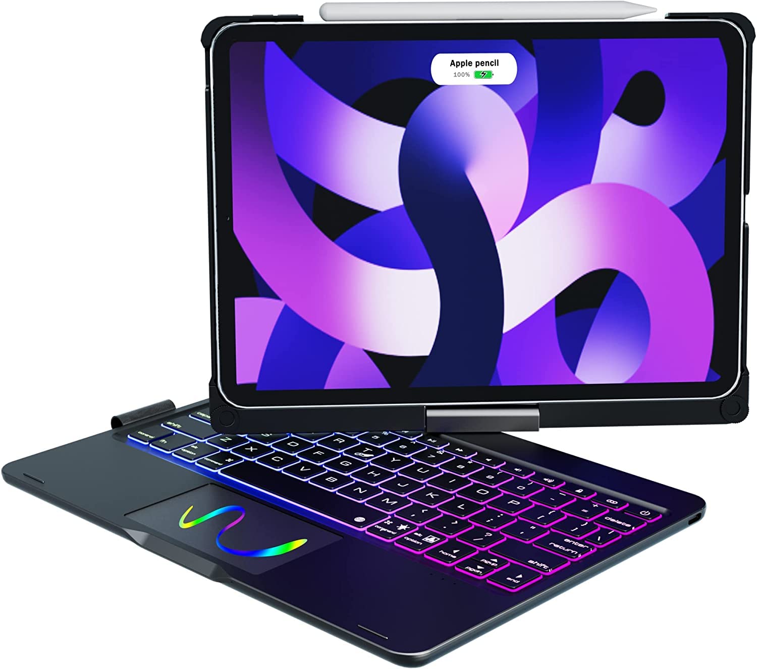 See full amazon price history chart for ProElite Rotatable Wireless Bluetooth TouchPad Keyboard flip case Cover for Apple iPad Pro 11" 3rd Gen 2021/2020 & iPad Air 5th/4th Gen 10.9", Built-in 7-Colors Backlit, Black ProElite Rotatable Wireless Bluetooth TouchPad Keyboard flip case Cover for Apple iPad Pro 11" 3rd Gen 2021/2020 & iPad Air 5th/4th Gen 10.9", Built-in 7-Colors Backlit, Black (B0BC9H76XY) Amazon Price History, Amazon Price Tracker