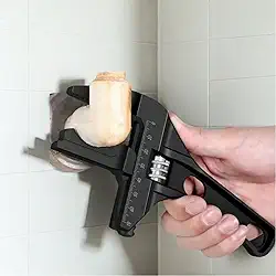 Chave inglesa universal ajustável de 6 a 68 mm para tubo de grande abertura, porca, ferramenta de reparo doméstico preta