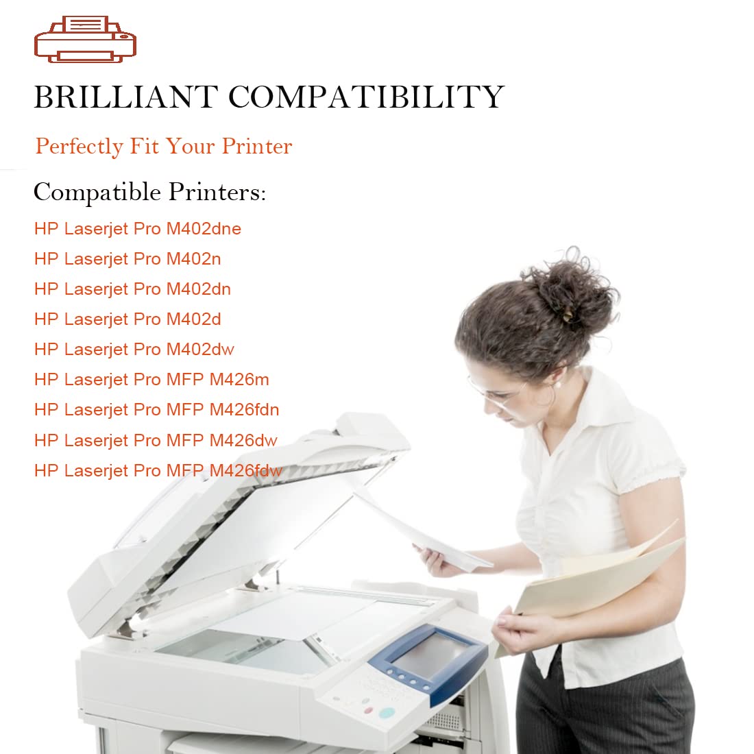 26X CF226X Toner di Cartuccia Compatibile CF226A per HP M402d M402n | Alto Rendimento 9000 Pagine,Compatibile per HP LaserJet Pro M402d M402n M402dn M402dw M402dne MFP M426dw M426fdn M426fdw