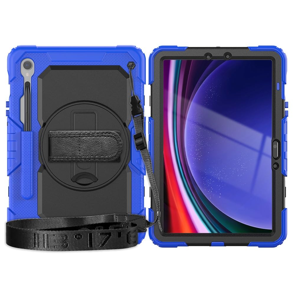 Custodia protettiva per tablet PC compatibile con Samsung Galaxy Tab S9 11 pollici 2023 X710/X716B/X718U Custodia in TPU antiurto resistente, custodia protettiva W Protezione dello schermo 380