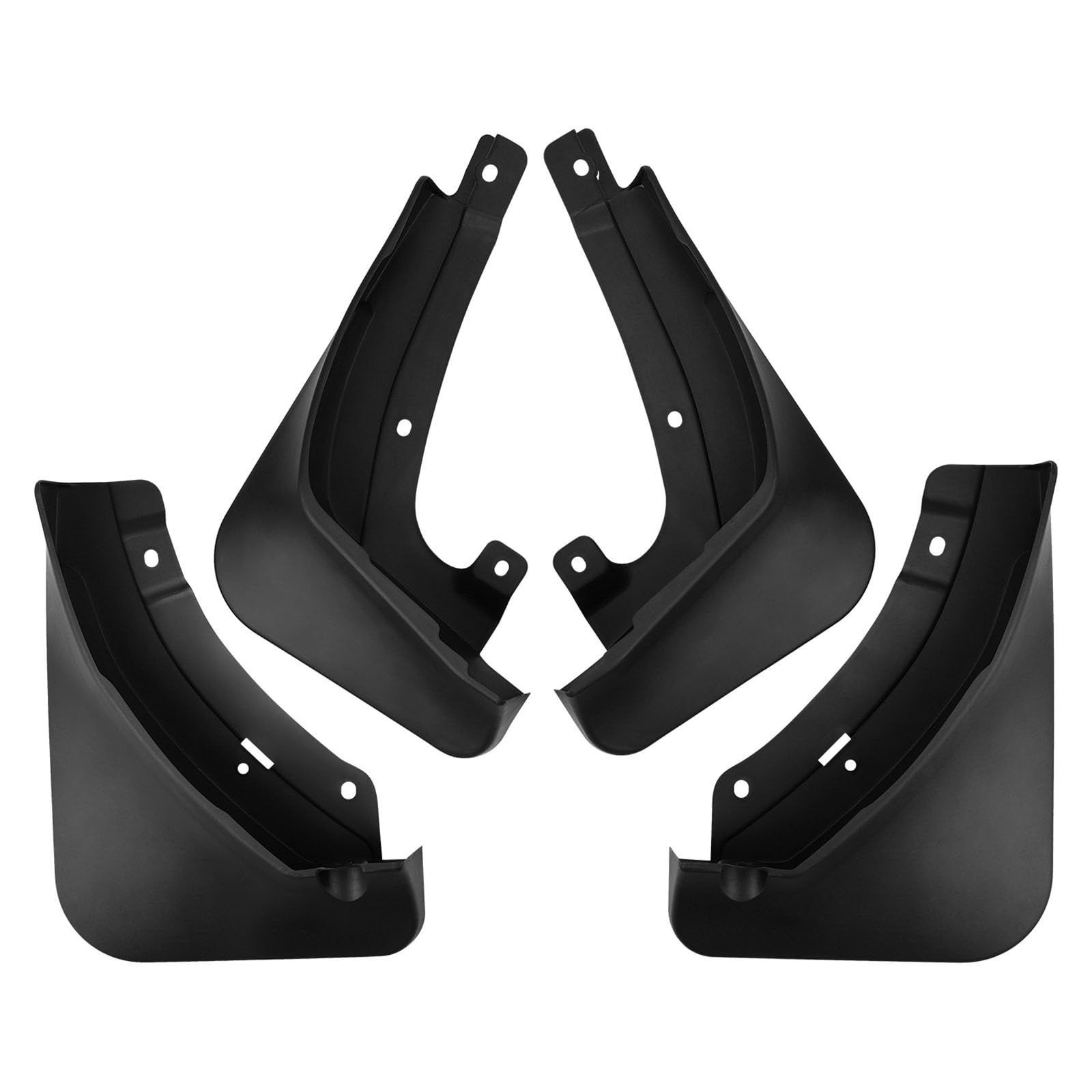 YPSBBHD Car Mud Flaps Fender Splash Guards, Compatible with NIO ONVO L90 (Without Pedal) 2025, Splashproof Exterior Accessories for Car Wheel Protector