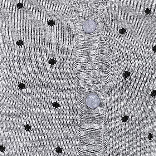 Image of Modeve Women's Acrylic Blend Cardigan /Round Neck Sweater For Winter
