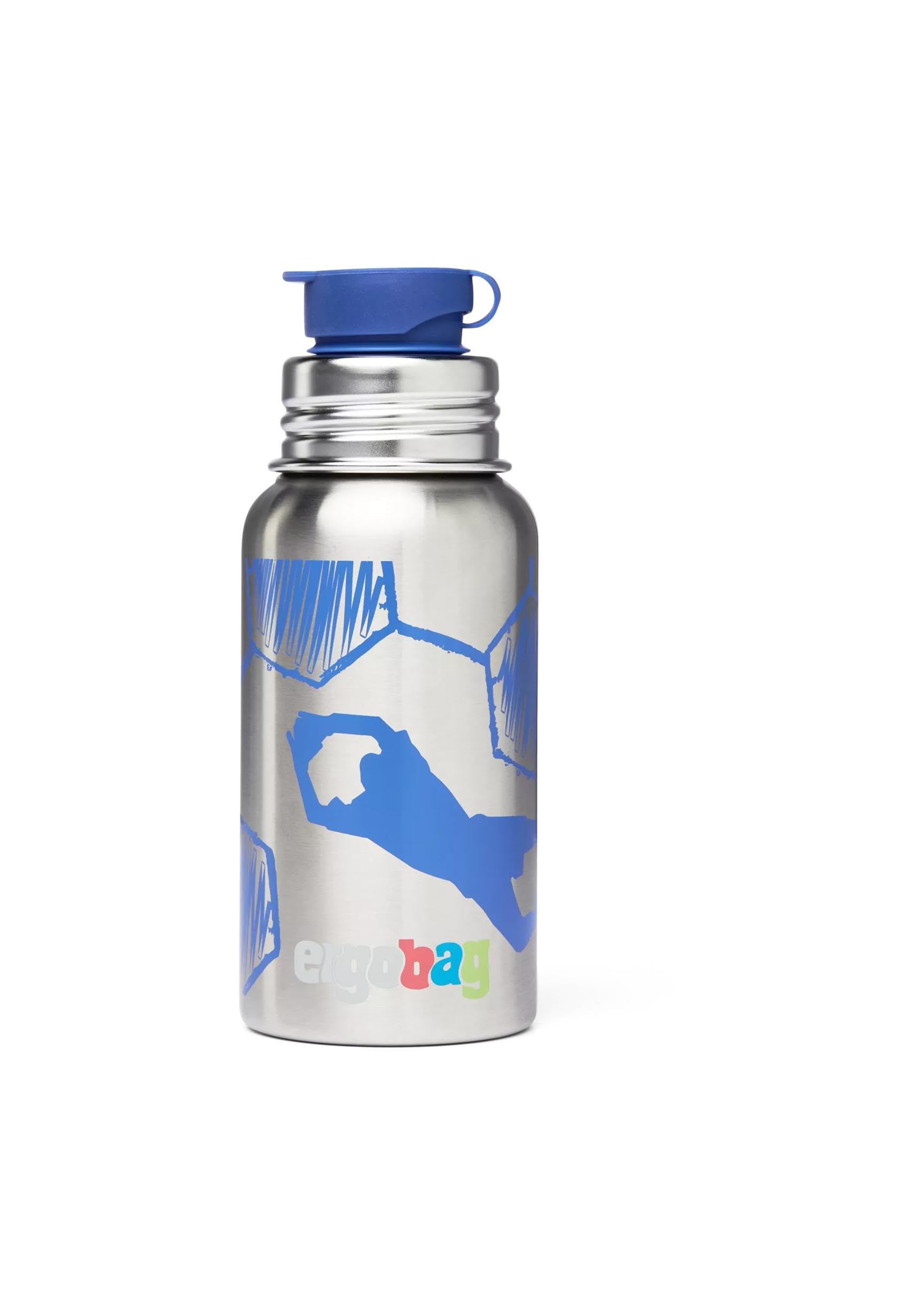 ergobag Edelstahl Trinkflasche Torwart bouteille d'eau réutilisable zéro fuite - 7