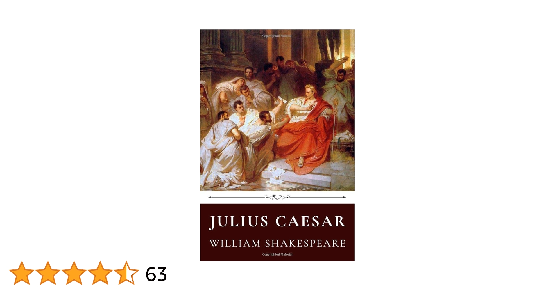 Julius Caesar by William Shakespeare: Shakespeare, William