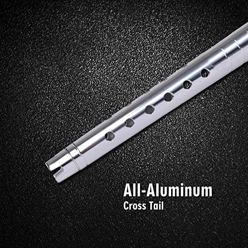 Fiblink 釣り トローリングロッド 海水 オフショア ヘビーローラーロッド ビッグゲーム 従来型 ボート 迷彩 フィッシングポール (ベントバット、6フィート6インチ 80-120ポンド) 7枚目