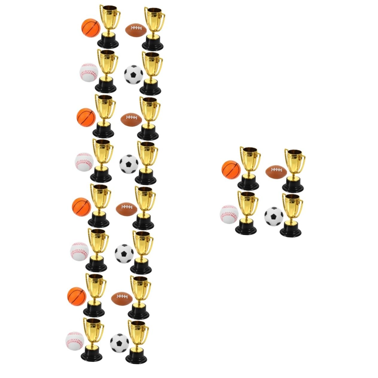 TOYANDONA Mini De Juguete Premios para De Competición De Juguete Copa Mini De Premio Pequeño De Concurso De Talentos