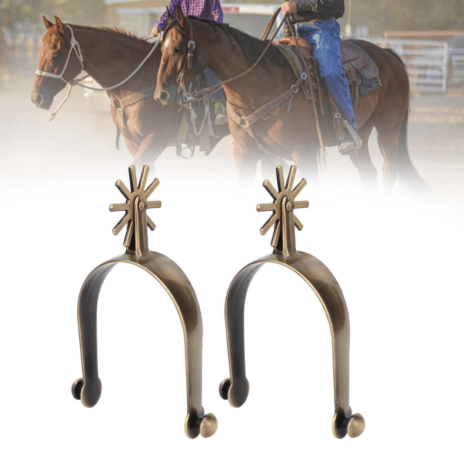 Cowboy Speroni, Tossico libero Cavallo Speroni Vintage con Attrezzatura per Equitazione