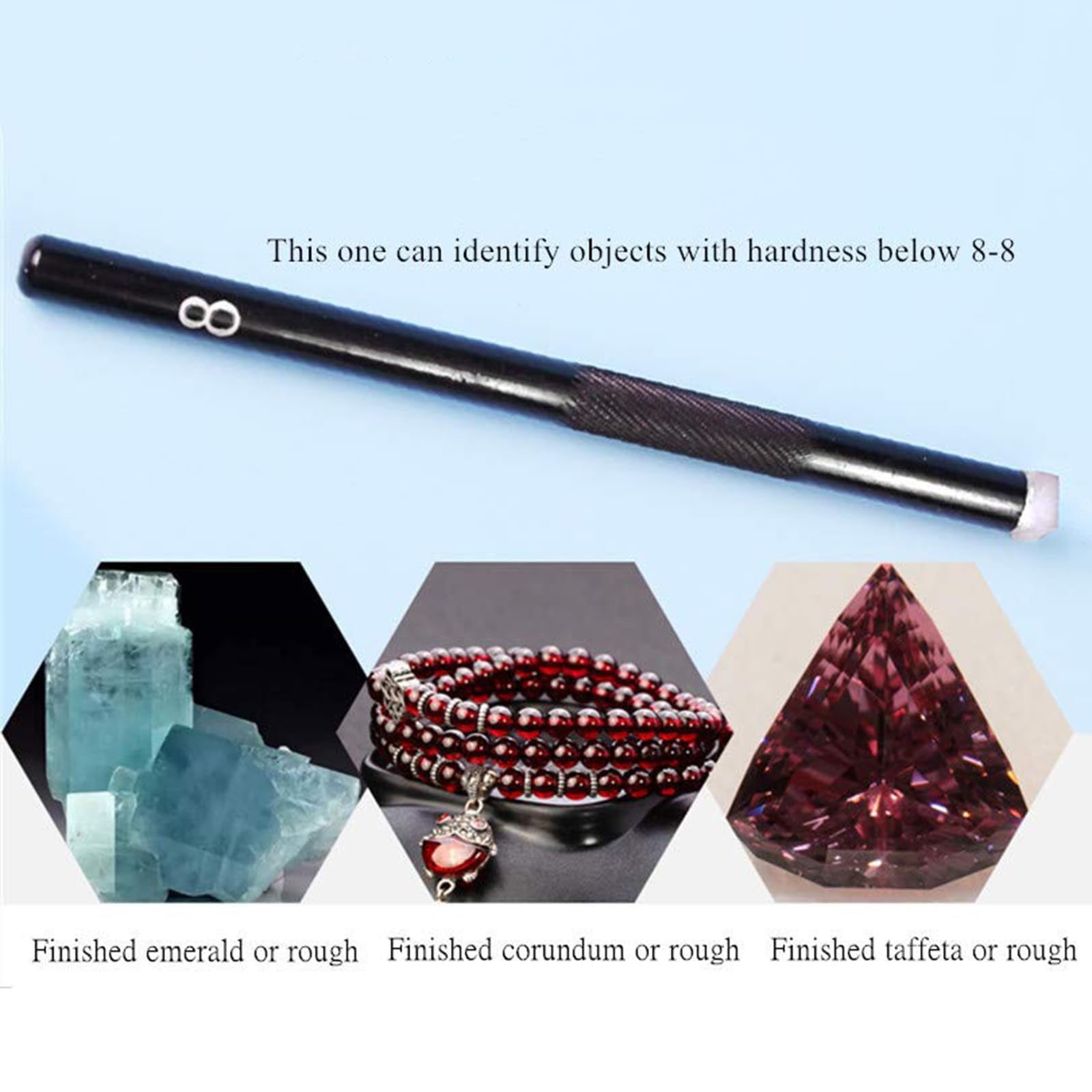 Amazon.co.jp: モース硬度試験キット 5パック モース硬度計 工業用鉱物