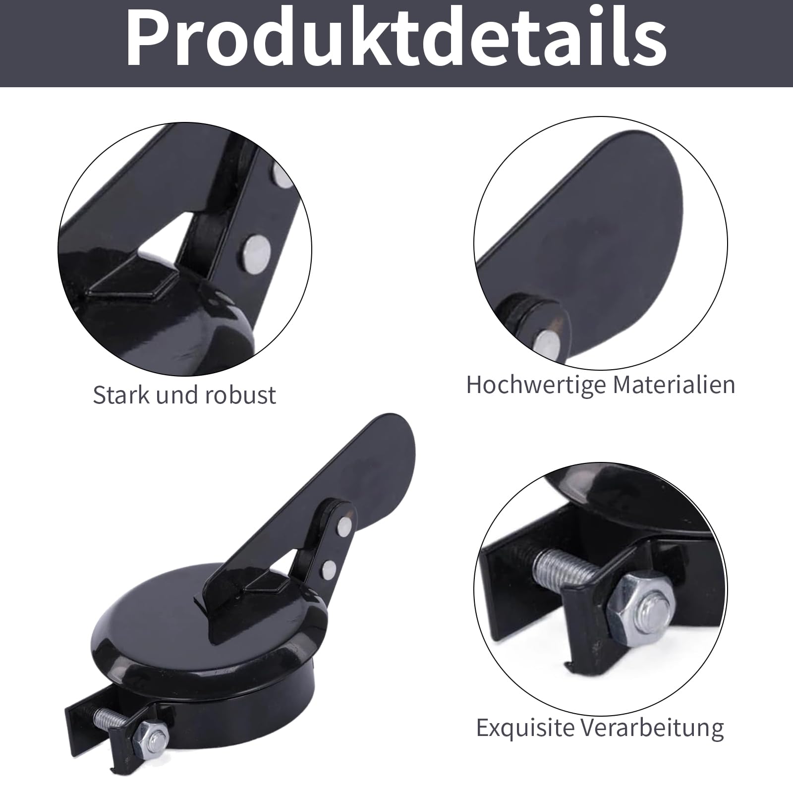 Cyclingcolors Wetterkappe Auspuffklappe 44,5mm – Stahl, Für Traktor, Rasentraktor & Auto