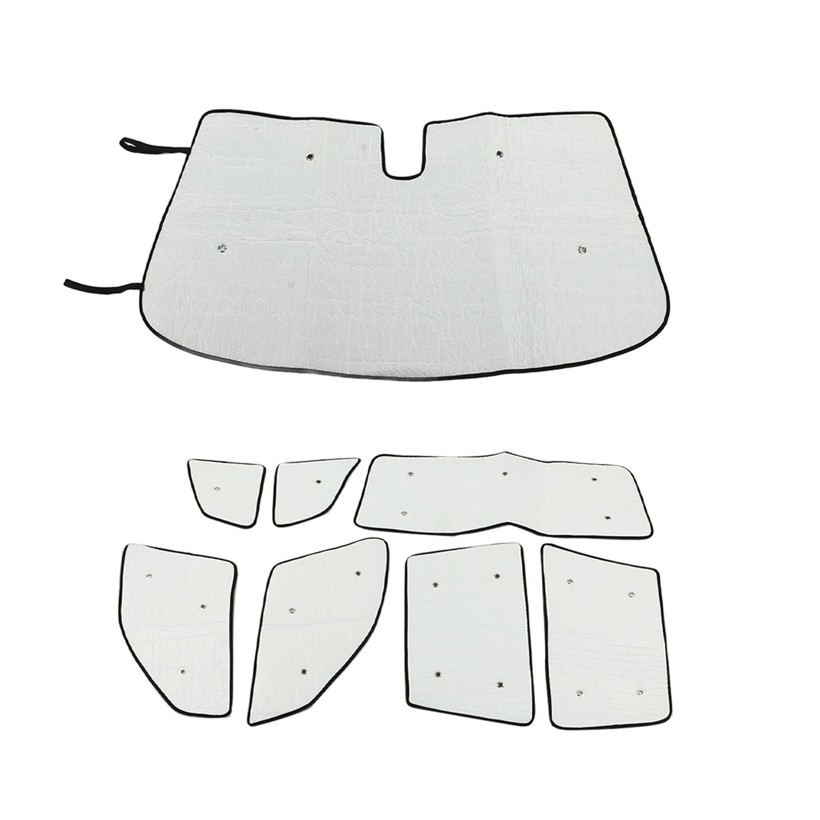 BRRNOO Kit de Parasoles para Coche de 8 Piezas para X3 E83 2006 2010 Eficaz con Ventosas para una Fácil Instalación