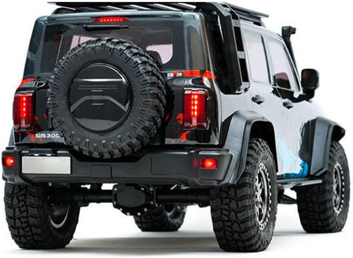 TOUCAN RC HOBBY 1:8 RC Off Road Vehicle Tank 300 CMED Type Electric Climbing Car Crawler Model Four Wheel Drive Axle Lock 2Speed Gearbox Light for Adult