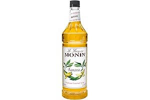Monin Banana Flavored Syrup 33.8 Fl Oz