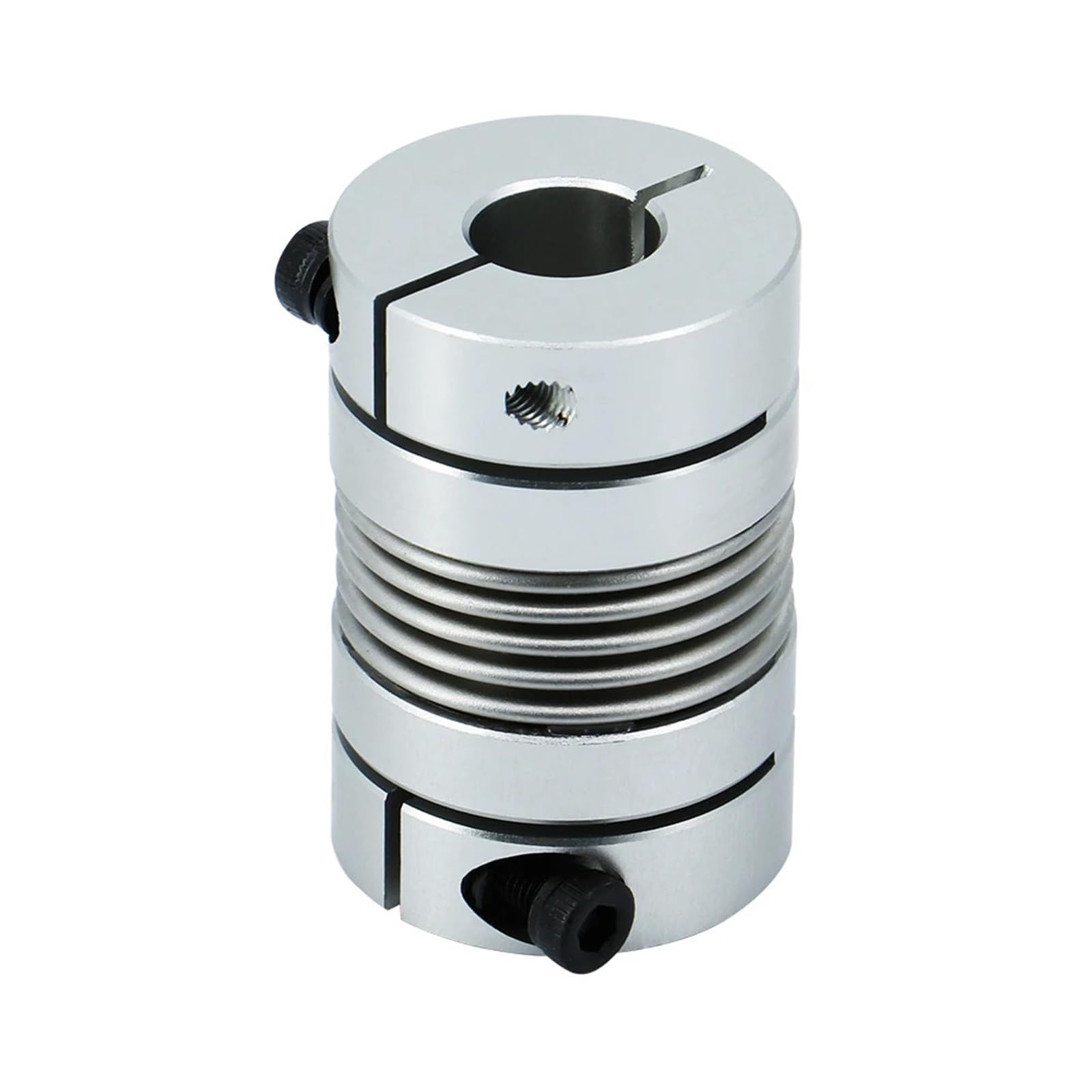LB-B- D25L38 Giunto a soffietto in lega di alluminio Encoder Servomotore passo-passo Giunto elastico flessibile a molla a vite(5x8)